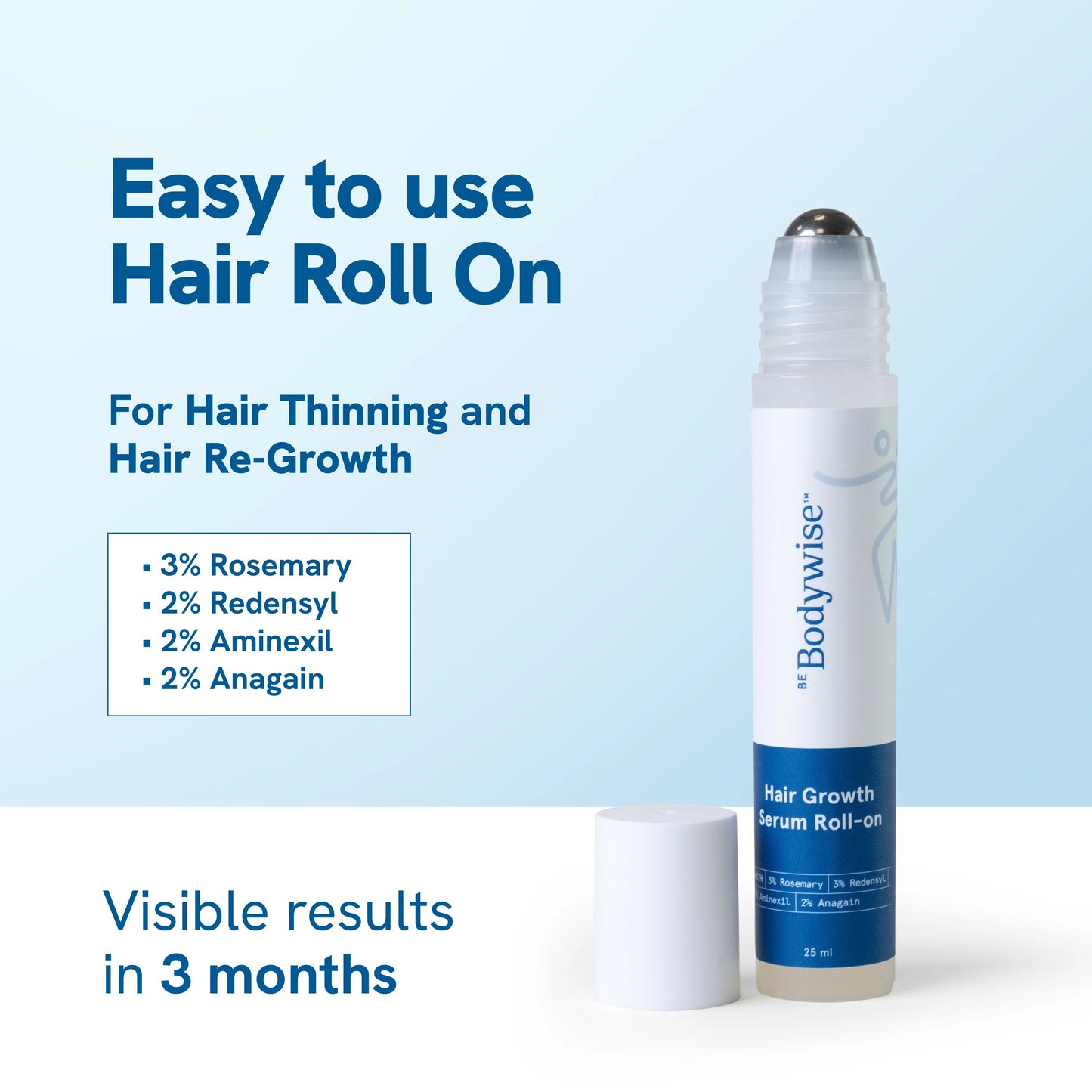 BodyWise | Roll-on Hair growth