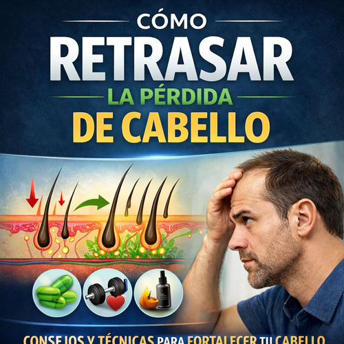 Ebook – “Cómo Retrasar la perdida del cabello”