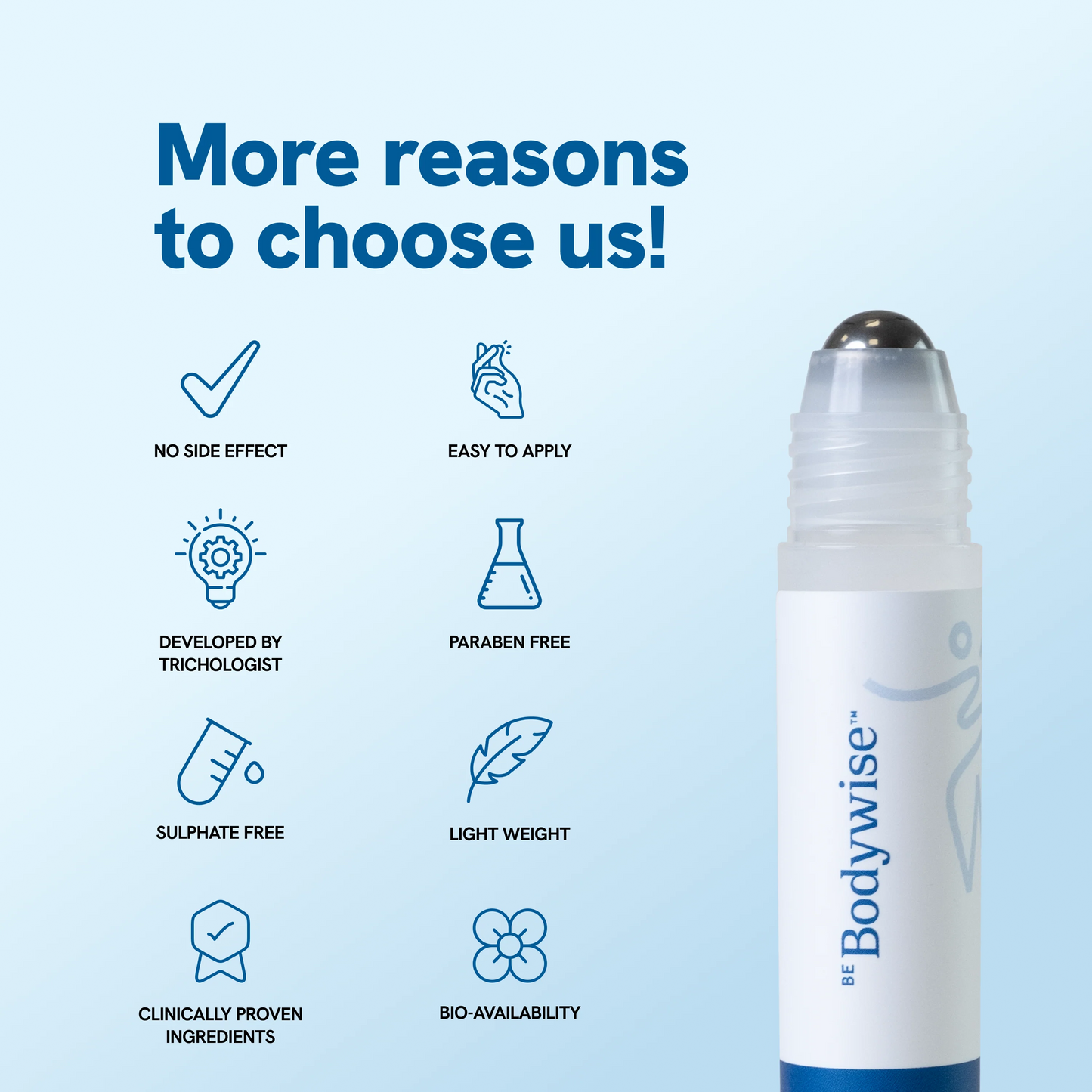 BodyWise | Roll-on Hair growth